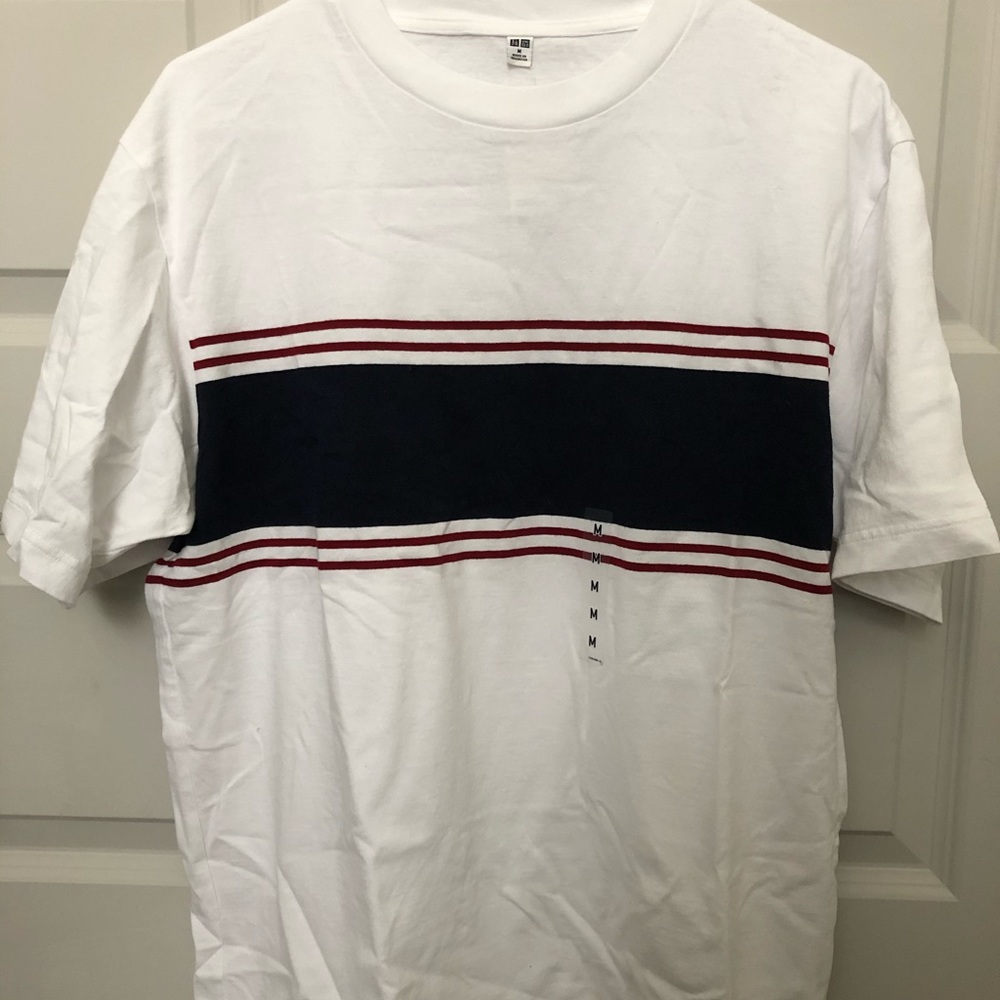 Uniqlo Striped Short Sleeve T-Shirt